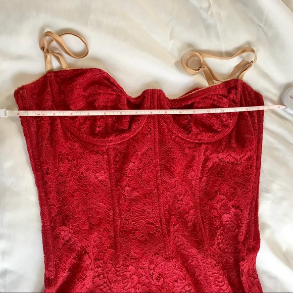 Dolce & Gabbana Red Midi Dress - Picture 7 of 8